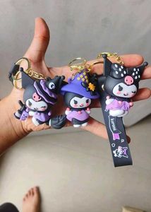 Kuromi Halloween Keychains
