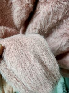 Pink Fur Comfy Sweater