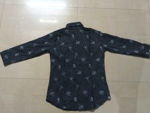 ཱིꓸ  y2k Striped Long Sleeve Shirt- ` ✧ ´ -