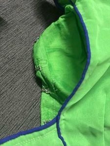 Beautiful Green Padded Blouse FRONT Open