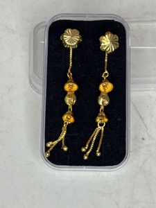 Gold-Tone Dangle Earrings