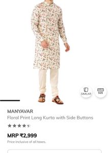 Good As New Manyavar Kurta