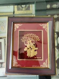24 K Leaf Gold Plated Frame