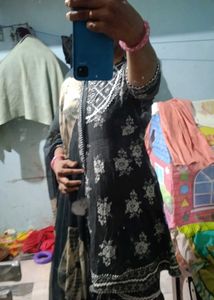 Kurta Set With Sharara &amp; Dupatta (Women&#39;s)