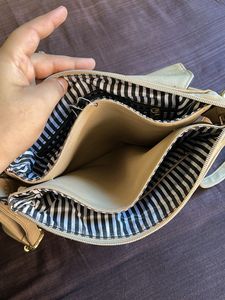 Styli Nude Sling Bag Leather