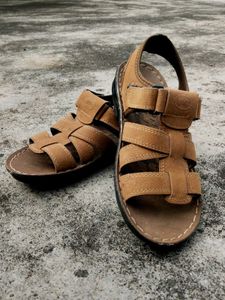 Men's Leather Fisherman Sandals