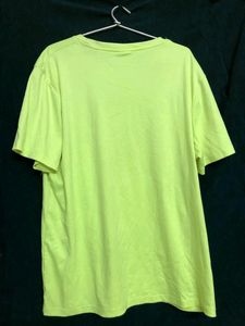 Cool Fluorescent Green Short Sleeve T Shirt