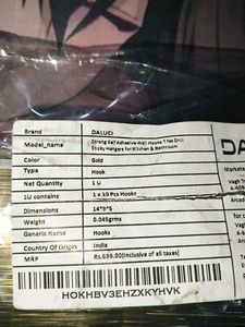 DALUCI Adhesive Wall Hooks