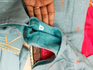 Partywear Afgani Kurta With Beautiful Duppata