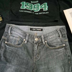 Low Waist Y2K Denim Straight Fit