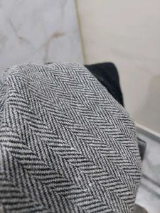 Men's Reversible Grey and black Sleeveless Vest