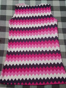 Multicolored Top in Pink- Blue shades