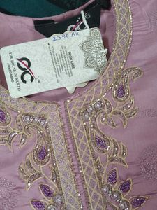 New with Tag Elegant Lavender Kurta Set