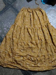 Boho Print Ethnic Skirt