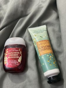 Hand Cream & Sanitizer