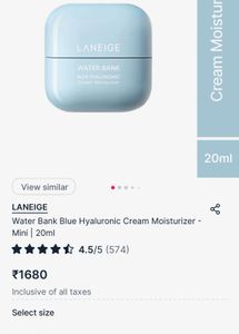 Laneige Water Bank Moisturizer