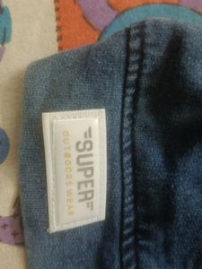 Blue &#39;Escape&#39; Sweatshirt Denim