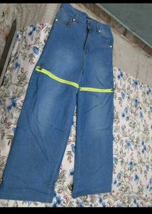 Unique Zip-Off Jeans