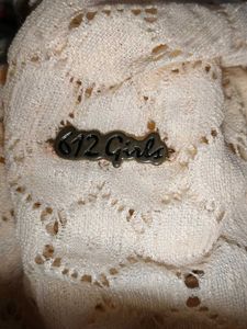 Peach Lace Tank Top