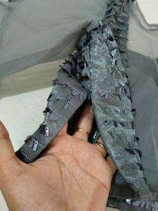 Grey Designer Blouse