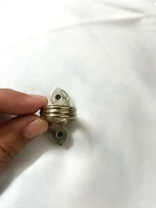 Mother Of Pearl And Aquamarine Statement Ring