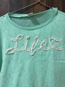 Lite Green Tshirt With text