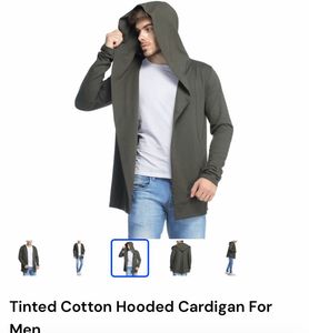 BRAND NEW with Tag FINISED Grey Hooded Cardigan