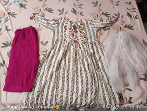 Elegant Floral Kurta Set