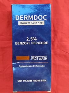 Dermdoc 2.5% Benzoyl Peroxide Face wash