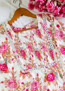 Floral Print Kurti