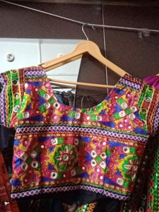 Garba Choli Black