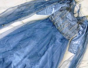 🔥Wedding Gown Engagement Party Wear designer 🔥💙