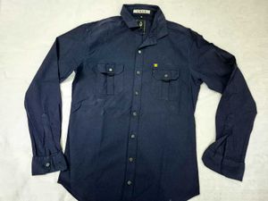 Stylish Mens blue shirt