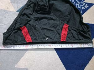 Black Lace Trim Briefs🖤