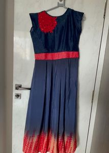 Blue Colour Gown