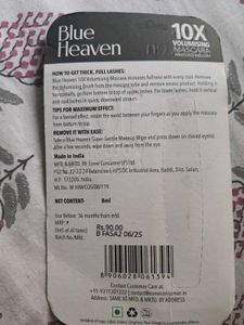 Blue Heaven 10X Mascara