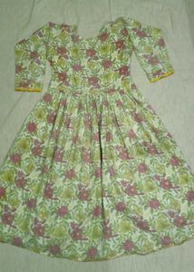Printed frock Set