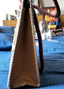 Zapkap Women shoulder Jute Bag - Extra Spacious