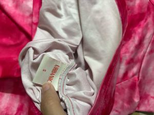 Pink Tie-Dye Short Sporty Dress