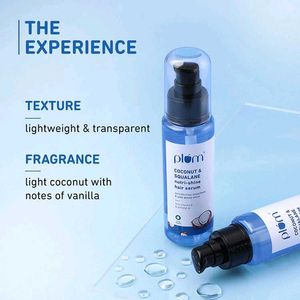 PlumCoconut Nutri-Shine Hair Serum For Smooth, Shi