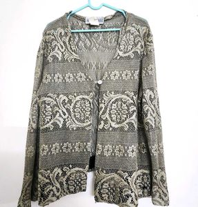 Jessica Howard Lace Cardigan