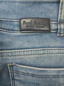 Distressed Blue Denim