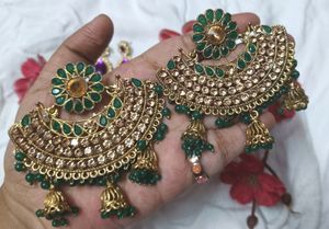 Only Green Earrings