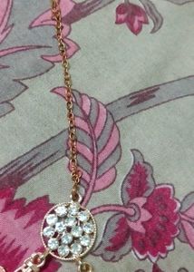 Pink Stone Jewelry Set