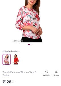 ❤️Combo Of 2 Pretty Tops For Women