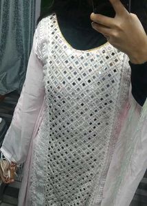 Mirror Work Kaftan Dress (Women)