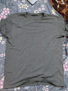 Gray Casual T-Shirt