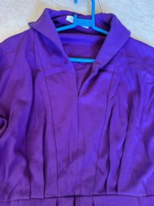 Purple Casual Dress