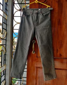 H&amp;M Vintage Straight Jeans High Waist