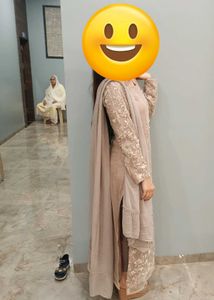 Party Wear Pakistani Designer Suit Straight